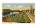 Kellogg Boulevard, St. Paul, Minnesota Print