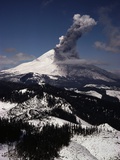 Mount St. Helens Erupts Photographic Print by Jim Sugar