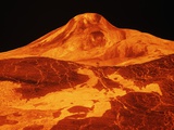 Volcano on Venus Photographic Print