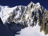 Mont Maudit in the French Alps Photographic Print by S. Vannini