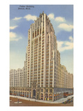 Fisher Building, Detroit, Michigan Poster
