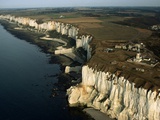 Les Falaises Chalk Cliffs Photographic Print by Roger Ressmeyer
