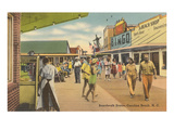 Boardwalk, Carolina Beach, North Carolina Posters