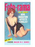 Men's Pulp Magazine Cover Poster
