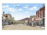 South Broadway, Red Lodge, Montana Kunstdruck