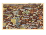 Aerial View of Downtown St. Louis, Missouri Posters