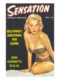 Men's Pulp Magazine Cover Láminas