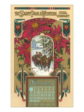 St. Paul Coal Company Calendar, Minnesota Prints