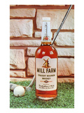 Whiskey and Putter, Retro Prints