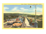 Bridge into Tijuana, Mexico Posters