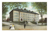 High School, Manchester, New Hampshire Print