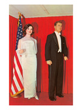 Wax Effigies of the Kennedys, Retro Posters