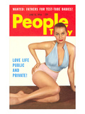 Men's Pulp Magazine Cover Póster