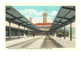 Train Station, Butte, Montana Pósters Train Station, Butte, Montana Pósters