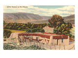 Chile Ristras Drying, New Mexico Print