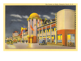 Casino at Night, Hampton Beach, New Hampshire Posters