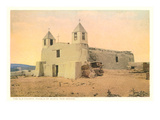 Old Church, Isleta Pueblo, New Mexico Posters