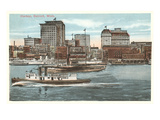 Harbor, Detroit, Michigan Poster