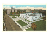 Institute of Arts, Detroit, Michigan Poster