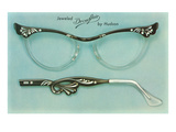 Fancy Eyeglass Frames Print