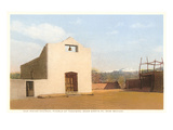 Church at Tesuque Pueblo, Santa Fe, New Mexico Posters