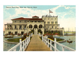 Boat Club, Belle Isle, Detroit, Michigan Posters