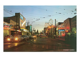Evening in Tijuana, Mexico, Fifties Posters