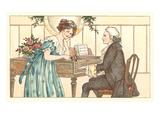Romance at the Clavier Posters