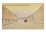 Detroit and Canada Tunnel, Detroit, Michigan Posters