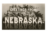 Greetings from Nebraska Posters