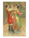 Scene from the Merry Widow Poster