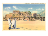 Taos Pueblo, New Mexico Poster
