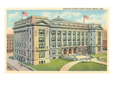 Douglas County Courthouse, Omaha, Nebraska Posters