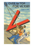 Over the Top for Victory Prints
