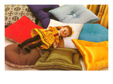 Doll on Pillows, Retro Posters