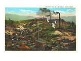 Copper Mines, Butte, Montana Fotografía
