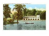 Carnegie Lake, Princeton University, New Jersey Poster