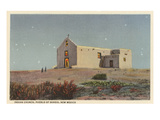 Church, Sandia Pueblo, New Mexico Posters