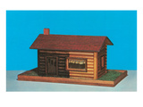 Model Log Cabin Posters
