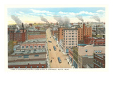 Business District, Butte, Montana Posters