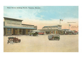 Early Street Scene, Tijuana, Mexico Posters