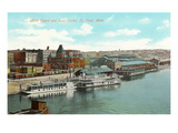 Union Depot and Docks, St. Paul, Minnesota Posters