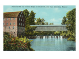 Covered Bridge, Bufordsville, Missouri Prints
