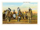 Osage Indian Dancers Prints