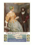 Scene from Der Fliegende Hollander Poster
