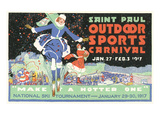 Advertisement, St. Paul Carnival, Minnesota Poster