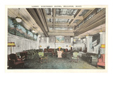 Lobby, Northern Hotel, Billings, Montana Prints