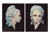 Mannequin with Platinum Wig Pósters