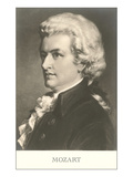 Portrait of Mozart Plakat