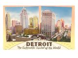 Detroit, Michigan, Automobile Capital of the World Posters